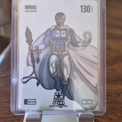 Bo Jackson Battle Arena Midas Steel blizzard Card BLBF-244 130 Power - Image 1