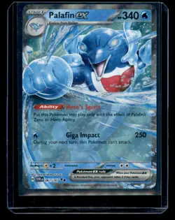 Palafin ex Holofoil Promo SV: Scarlet & Violet Promo Cards 126 NM - Image 1