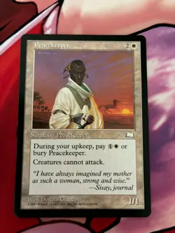 Weatherlight Peacekeeper Normal NM Fast Shipping - Image 1