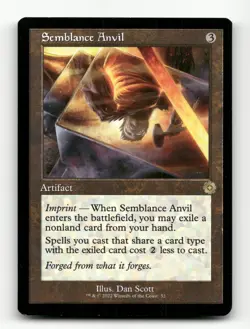Semblance Anvil The Brothers' War: Retro Frame Artifacts #52 Rare - Image 1
