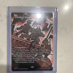 Magic: The Gathering Doubling Season (Enchantment) PZA Green M0011 Kevin Eastman - Image 1