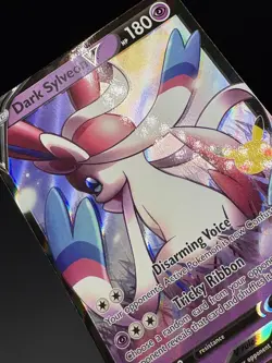 Dark Sylveon V - SWSH134 - Black Star Ultra Rare Promo 25th - Pokemon Card - NM - Image 5