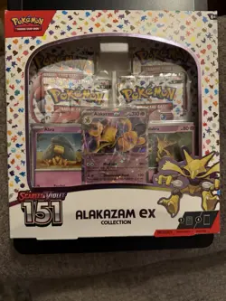 Pokemon TCG: Scarlet & Violet-151 Alakazam ex Collection Box 820650855269 - Image 1