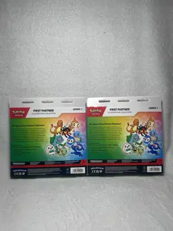 Pokemon TCG First Partner Illustration Collection Series 1 Lot of 2 - Sealed - Image 2