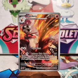 Blaziken 192/182 Illustration Rare - Destined Rivals - Pokemon TCG - SHIPS FAST - Image 1