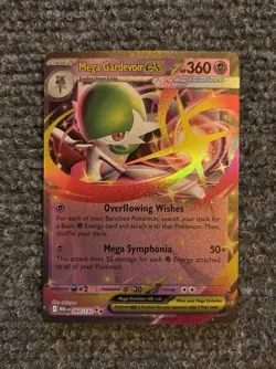 Pokemon Mega Gardevoir EX 060/132 Evolutions Ultra Rare Full Art Holo 360 HP - Image 1