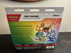 Pokemon TCG First Partner Illustration Collection Series 1 Promo Booster Box - Image 2