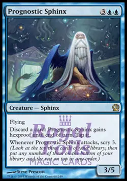 Prognostic Sphinx 2x FOIL THS MTG Theros Rare MINT blue - Image 1