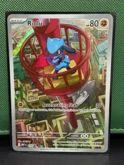 POKEMON Riolu Holofoil Promo ME: Mega Evolution Promo 010 NM - Image 1