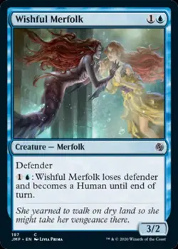 Wishful Merfolk - Near Mint MTG Jumpstart - Image 1