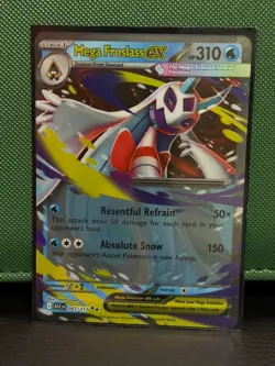 POKEMON Mega Froslass ex Holofoil Double Rare ME: Ascended Heroes 047/217 NM - Image 1