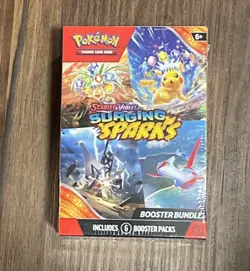 Pokemon Scarlet and Violet Surging Sparks Booster Bundle Sealed Pokemon Center - Image 1