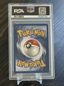 2000 POKEMON ROCKET 1ST ED #3 DARK BLASTOISE-HOLO PSA 8 W Back Swirl - Image 2