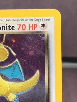 Pokemon TCG Dark Dragonite 5/82 Team Rocket Holo Rare VTG WOTC 2000 Swirl - Image 3