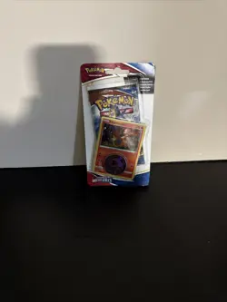 Pokemon Blister Booster Pack CHARMANDER HOLO Promo & COIN Battle Styles SEALED - Image 2