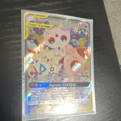 Pokemon Togepi & Cleffa & Igglybuff GX 143A/236 TAG TEAM Alternate Art Holo - Image 1