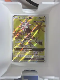 Pokemon Xurkitree GX Ultra Beast Full Art Holo Sm-Ultra Prism 142/156 - Image 1