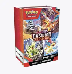 Pokemon Scarlet & Violet Obsidian Flames - BOOSTER BUNDLE BOX (6 Packs) SEALED - Image 1