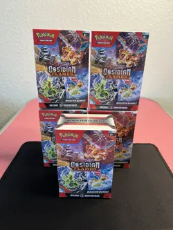 Pokemon Scarlet & Violet Obsidian Flames - BOOSTER BUNDLE BOX (6 Packs) SEALED - Image 2