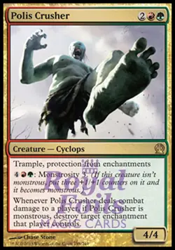 Polis Crusher 2x FOIL THS MTG Theros Rare MINT red green - Image 1