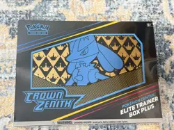 Pokemon TCG Crown Zenith Elite Trainer Box Plus - 12 Packs (Pokemon Center) 820650851872 - Image 1
