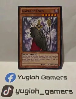 YUGIOH GARBAGE LORD CBLZ COMMON LIGHT PLAYED - Image 1
