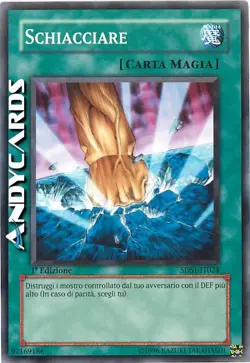 SCHIACCIARE • (Smashing Ground) • Comune • 5DS1 IT024 • 1Ed • Yugioh! ANDYCARDS - Image 1