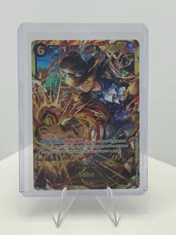 One Piece Sabo OP13-120 SEC Parallel English NM Alt Art - Image 1