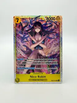 One Piece Heroine’s Edition Extra Booster Nico Robin EB03-055 SR English - Image 1