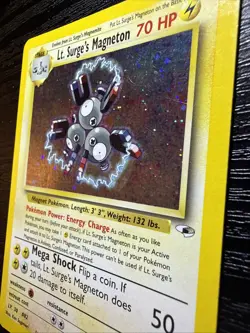 Lt. Surge's Magneton - 8/132 - Pokemon Gym Heroes Unlimited Holo Rare Card HP - Image 3