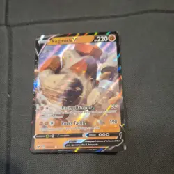 Regirock V 104/202 Pokemon Sword Shield Base Set Ultra Rare Card Fresh Pull NM - Image 1