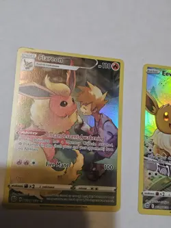Jolteon Flareon Eevee From Brilliant Stars Pokemon TCG Card Lot NM/M - Image 2