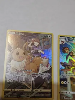 Jolteon Flareon Eevee From Brilliant Stars Pokemon TCG Card Lot NM/M - Image 5