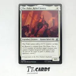 The Duke, Rebel Sentry 0076 - MTG Avatar: The Last Airbender: Eternal-Legal TLE - Image 1