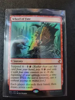 Wheel of Fate Time Spiral Remastered Foil NM MtG Magic - Image 1