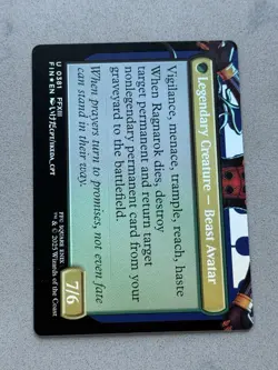 Fang Fearless l'Cie #381 Borderless FOIL - MTG Final Fantasy FIN - NM - Image 4