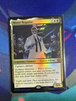 WOTC Marvel's Spider-Man Mister Negative (MR) (Foil) NM - Image 1