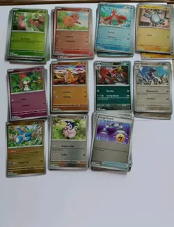 Pokemon Cards Mega Evolutions Reverse Holo Only Bundle No Duplicates Base Set - Image 1