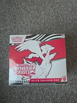 READY NOW - Pokemon TCG: Scarlet & Violet White Flare Elite Trainer Box - Image 1