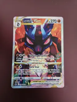 Pokemon Lucario VSTAR SWSH291 Black Star Promo SWSH - Image 1
