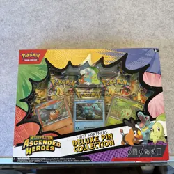Pokemon TCG Mega Evolution Ascended Heroes First Partners Deluxe Pin Collection - Image 1