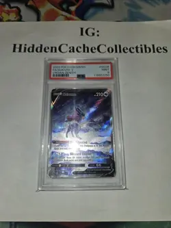 2023 Pokemon Sword And Shield Crown Zenith Suicine V GG38 PSA 9 MINT - Image 1