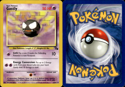Pokemon TCG VINTAGE Gastly 33/62 - Pokemon Fossil - Uncommon - Non Holo - Image 1