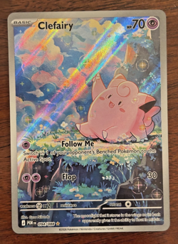 Pokemon Clefairy 094/088 Illustration Rare IR Me03 Perfect Order Holo - Image 1