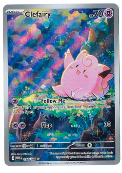 Pokemon Clefairy 094/088 Illustration Rare IR Me03 Perfect Order Holo - Image 3