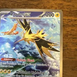 Pokemon TCG - Zapdos EX 202/165 Scarlet & Violet 151 SIR NM Condition - Image 4