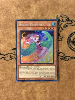 Harpie Perfumer BLC1-EN041 Silver Name YuGiOh NM - Image 1