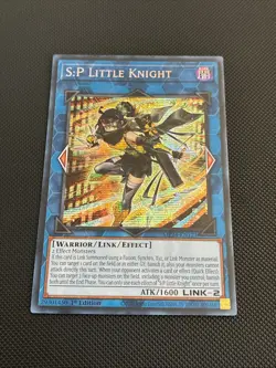Yugioh | S:P Little Knight MP24-EN121 Prismatic Secret Rare Mega Pack 25 1st NM - Image 1