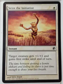 Seize the Initiative - Scars of Mirrodin - Magic the Gathering MTG Nice! - Image 1