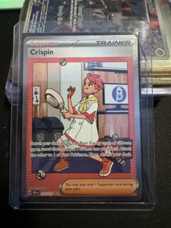 Crispin 171/131 SV: Prismatic Evolutions Special Illustration Rare Pokemon TCG - Image 1